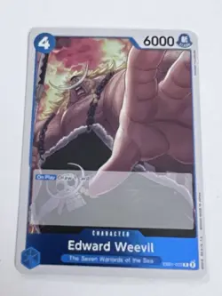 One Piece Extra Booster: Memorial Collection Foil #EB01-023 Edward Weevil TCG NM - Image 1