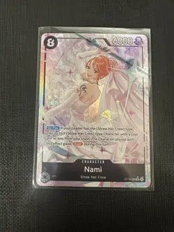 Nami OP15-086 SR Parallel Adventure on KAMI’s Island ONE PIECE Card ENGLISH OP15 - Image 1
