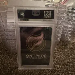 PSA 10 Ace OP13-119 Manga Alt Art Carrying on His Will One Piece Card Japanese - Image 2
