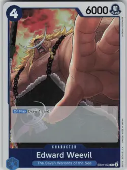 One Piece TCG Edward Weevil R Extra Booster: Memorial Collection EB01-023 - Image 1