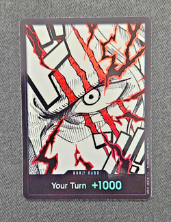 Shanks DON!! Card HOLO FOIL PRB-02 The Best One Piece Card Game - Image 2