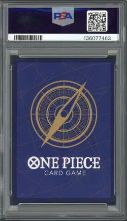 PSA 10 Monkey D. Luffy (Alt Art) 1st Anniversary OP05 ST01-012 EN One Piece B27 - Image 2