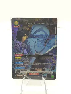 Union Arena UE17BT: SOLO LEVELING Sung Jinwoo UE17BT/SLG-1-049 Super Rare 1-Star - Image 1