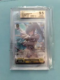 Weiss Schwarz Nikke Helm Aquamarine Nik SP S117-E008SP English Edition BGS 9.5 - Image 1