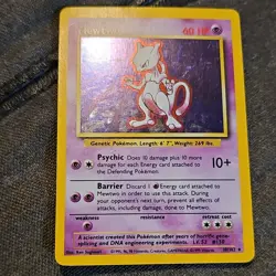 Pokemon Holo Card Lot - Blastoise, Mewtwo, Snorlax, Flareon, Moltres - 1999 - Image 3