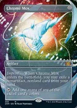 Chrome Mox (Borderless) - Near Mint MTG Double Masters - Image 1
