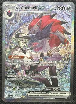 N's Zoroark Special Illustration Rare 286/217 Pokemon Ascended Heroes TCG Card - Image 1