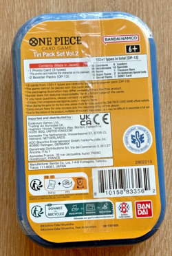 One Piece Card Game Tin Pack Set Vol.2 Sabo OP-13 Sealed Bandai Namco - Image 2