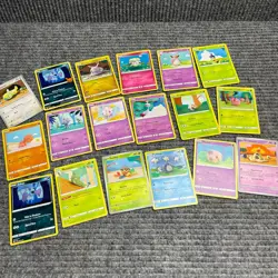 18x Unique Asako Ito Crochet Figure Artwork Pokemon Card Lot No Duplicates - Image 1