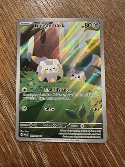 Togedemaru 104/094 Phantasmal Flames Holo Pokemon Card NM - Image 1