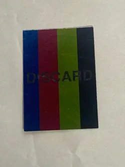 Yu-Gi-Oh! FOIL Misprint Discard Card - Image 1