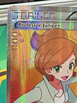 Professor Juniper 116/116 Plasma Freeze Full Art Holo Trainer Pokemon Card LP - Image 3