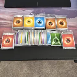 Pokemon Energy Card Lot 455 Cards Bulk Mixed Sealed + Loose NEAR MINT/MINT - Image 1