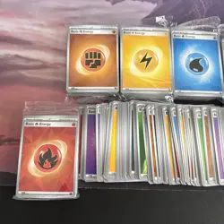 Pokemon Energy Card Lot 455 Cards Bulk Mixed Sealed + Loose NEAR MINT/MINT - Image 2