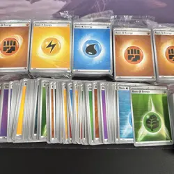 Pokemon Energy Card Lot 455 Cards Bulk Mixed Sealed + Loose NEAR MINT/MINT - Image 3