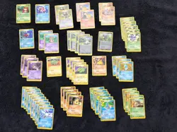 Vintage Lot Of 59 Pokemon Ruby and Sapphire Common Cards LP - Image 1