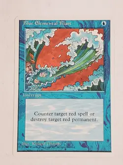 MTG Blue Elemental Blast (4th Edition/Blue/C) - BGM - Image 1
