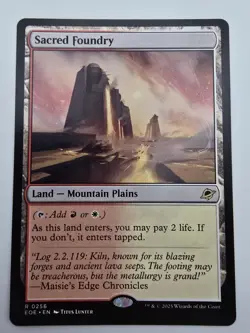 Sacred Foundry Edge of Eternities Regular - Image 1