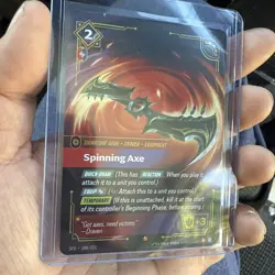 Spinning Axe [SFD - 186/221] - NM [Foil] TCG Riftbound - Image 4