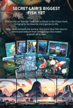 Dandan Secret Lair Deck 2026 MTG | Chaos Vault Exclusive | NEW SEALED - Image 5