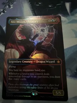 Niv-Mizzet, Visionary (Borderless) Foundations Foil - Image 1