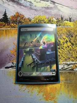Swamp (0307) (Surge Foil) (307) - Foil - Teenage Mutant Ninja Turtles (TMT) - NM - Image 2
