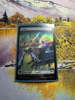 Swamp (0307) (Surge Foil) (307) - Foil - Teenage Mutant Ninja Turtles (TMT) - NM - Image 3