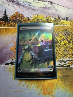 Swamp (0307) (Surge Foil) (307) - Foil - Teenage Mutant Ninja Turtles (TMT) - NM - Image 4