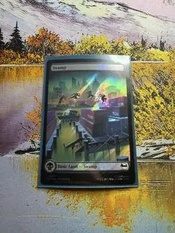 Swamp (0307) (Surge Foil) (307) - Foil - Teenage Mutant Ninja Turtles (TMT) - NM - Image 5