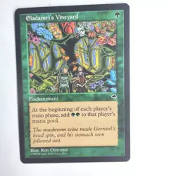 Eladamri's Vineyard Tempest NM English Rare 1997 MTG - Image 1