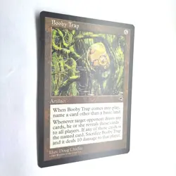 Booby Trap Tempest NM English Rare 1997 MTG - Image 3