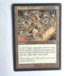 Phyrexian Grimoire NM Tempest Rare English 1997 MTG - Image 1