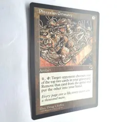 Phyrexian Grimoire NM Tempest Rare English 1997 MTG - Image 3