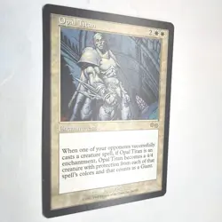 Opal Titan NM Urza's Saga English Rare 1998 26/350 MTG NM - Image 3