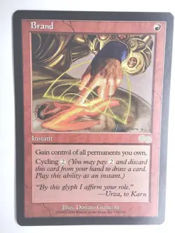 Brand Urza's Saga NM English Rare 1998 176/350 MTG - Image 1