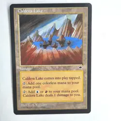 Caldera Lake Tempest NM English Rare 1997 MTG - Image 1
