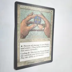Rune of Protection: Lands NM Urza's Saga English Rare 1998 39/350 MTG NM - Image 3