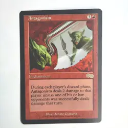 Antagonism NM Urza's Saga English Rare 1998 173/350 MTG - Image 1