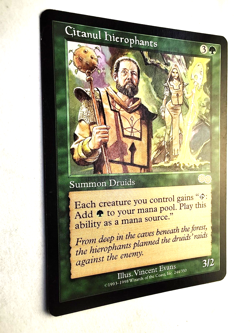 Citanul Hierophants NM Urza's Saga English Rare 1998 244/350 MTG - Image 3