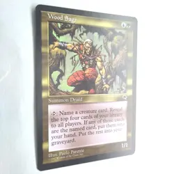 Wood Sage NM Tempest Rare English 1997 MTG - Image 3