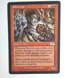 Electryte NM Urza's Saga English Rare 1998 183/350 MTG - Image 1
