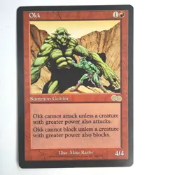 Okk NM Urza's Saga English Rare 1998 204/350 MTG NM - Image 1