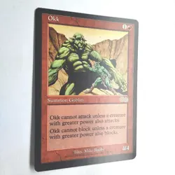 Okk NM Urza's Saga English Rare 1998 204/350 MTG NM - Image 3
