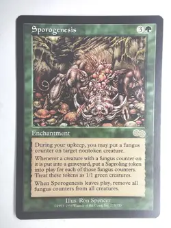 Sporogenesis Urza's Saga English NM Rare 1998 273/350 MTG - Image 1