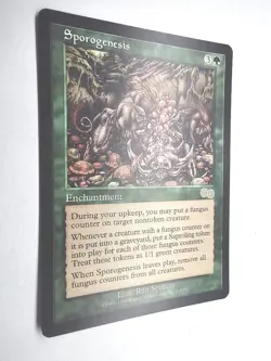 Sporogenesis Urza's Saga English NM Rare 1998 273/350 MTG - Image 3