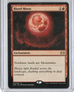 MTG DOUBLE MASTERS BLOOD MOON RARE - Image 1