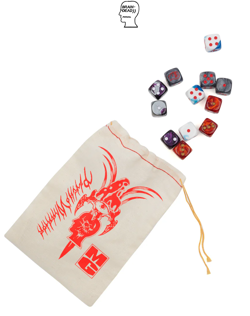 Brain Dead x Machine Girl Dice Set MTG Magic the Gathering New In Hand - Image 1