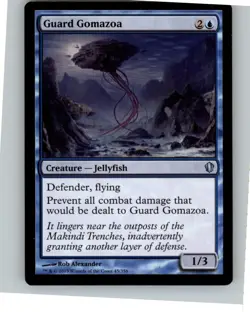 MTG Guard Gomazoa U Commander 2013 45 2013 LP Magic The Gathering - Image 1