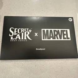 MTG Secret Lair x Marvel's Deadpool Non-Foil Edition SEALED - Image 1