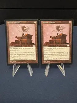 MTG - Magic The Gathering - Bubble Matrix X2 - Weatherlight - NP/ LN! - Image 1